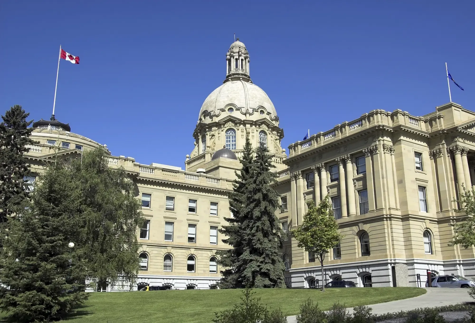 Alberta Legislature Building in Edmonton